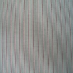 45" Stripe Red, Gray and White Poly / Cotton