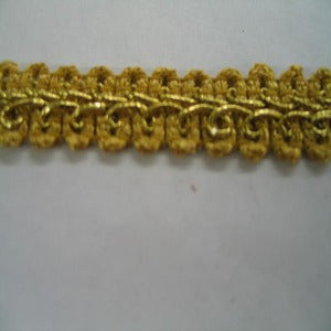 Gimp 3/8" Gold with Metallic Gold #31140/Y29