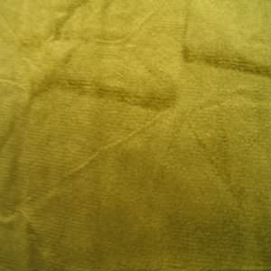 54" Upholstery Velvet Crushed Golden Green