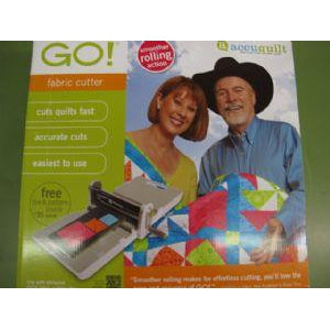 Accuquilt GO Fabric Cutter-Included in package: Fabric Cutter, Fabric Cutting Die, Cutting Mat, Free Pattern, Users Manual and Die Pick #55100S