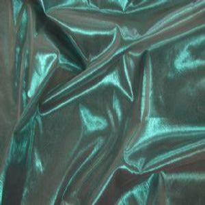 45" Tissue Lame' 49% Nylon 51% Metal White/Emerald