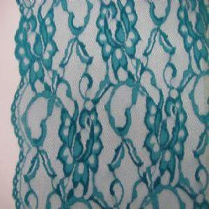54" Lace Scalloped Teal