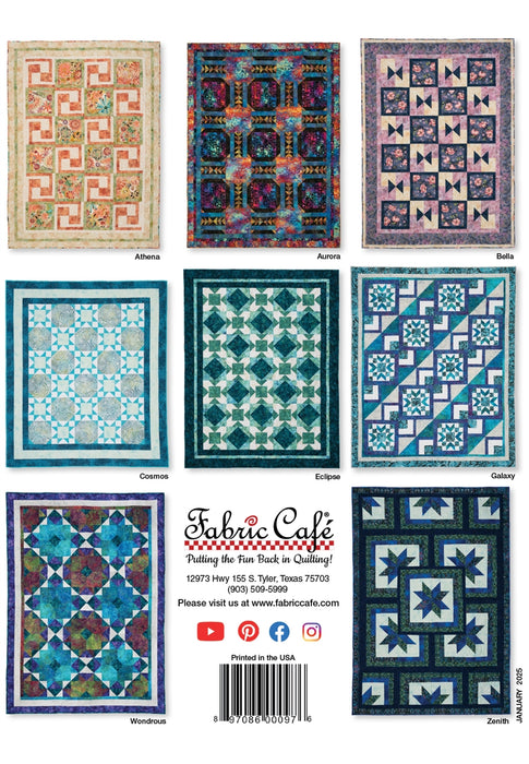Fabric Cafe Fabulous 5-Yard Quilts 032540