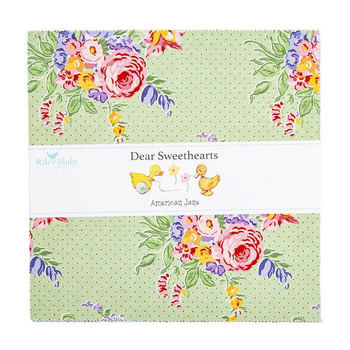 Riley Blake Designs Dear Sweethearts 10" Stacker (10-18090-42)