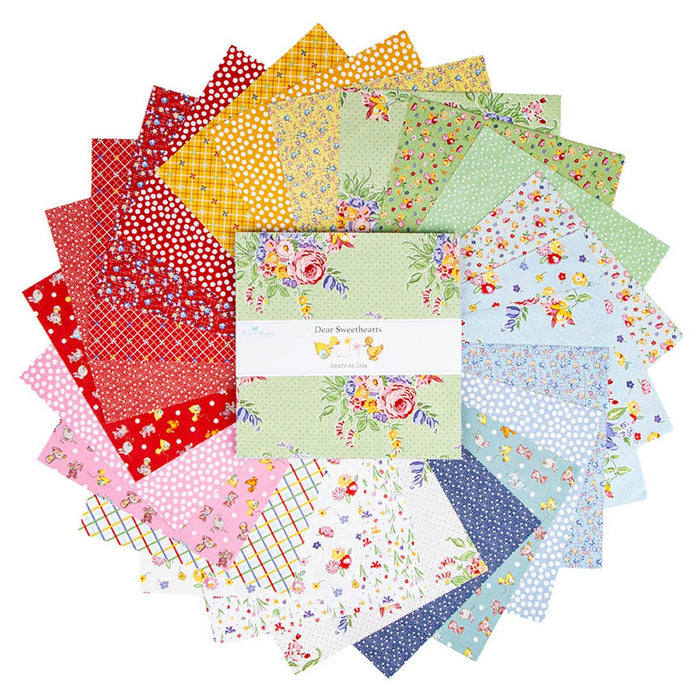 Riley Blake Designs Dear Sweethearts 10" Stacker (10-18090-42)