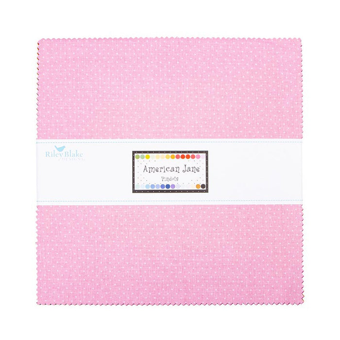 Riley Blake Designs American Jane Pindots 10" Stacker (10-840-42)