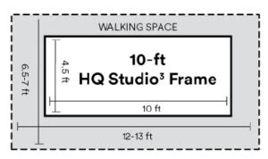 Handi Quilter Amara 20- 10' Handi Quilter Studio3 Frame QM00125-0103-1