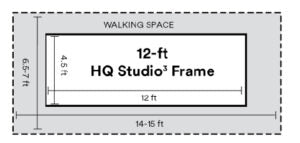 Handi Quilter Amara 20- 12' Handi Quilter Studio3 Frame QM00125-0102-1