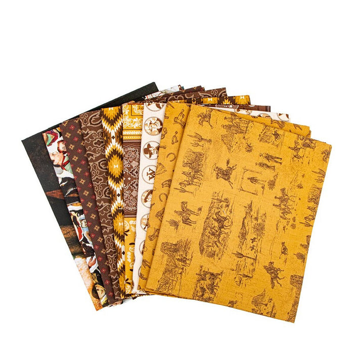 J. Wayne American West 1-Yard Bundle Tan (9 Pieces)