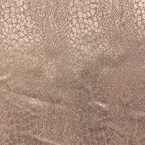 45" China Silk 100% Polyester Floral Tone on Tone Ice Pink