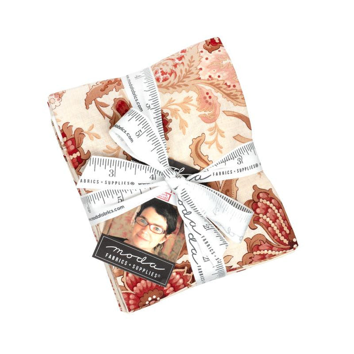 Moda Fabrics Le Jardin Rouge Fat Quarter (40 pieces) (36150AB), Sold By The Package