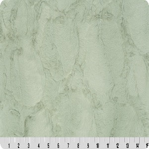 60" Minky Hide Soft Cuddle Thyme 100% Polyester