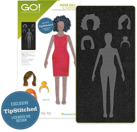GO! Paper Doll by Tip Stitched Die #55637