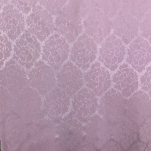 45" China Silk 100% Polyester Floral Tone on Tone Pink