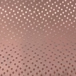 45" China Silk 100% Polyester Dots Light Pink