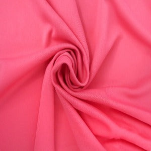 45" China Silk 100% Polyester Textured Raspberry Ice