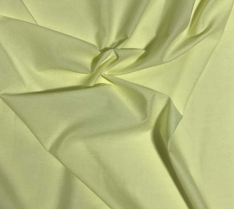 60" Wide Batiste Yellow BT0064-571 65% Polyester / 35% Cotton Sold By The Yard