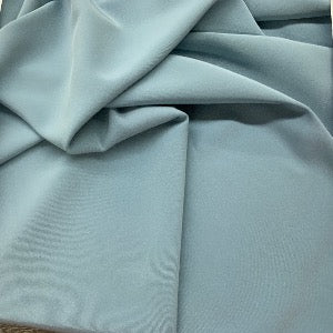 45" China Silk 100% Polyester Medium Blue