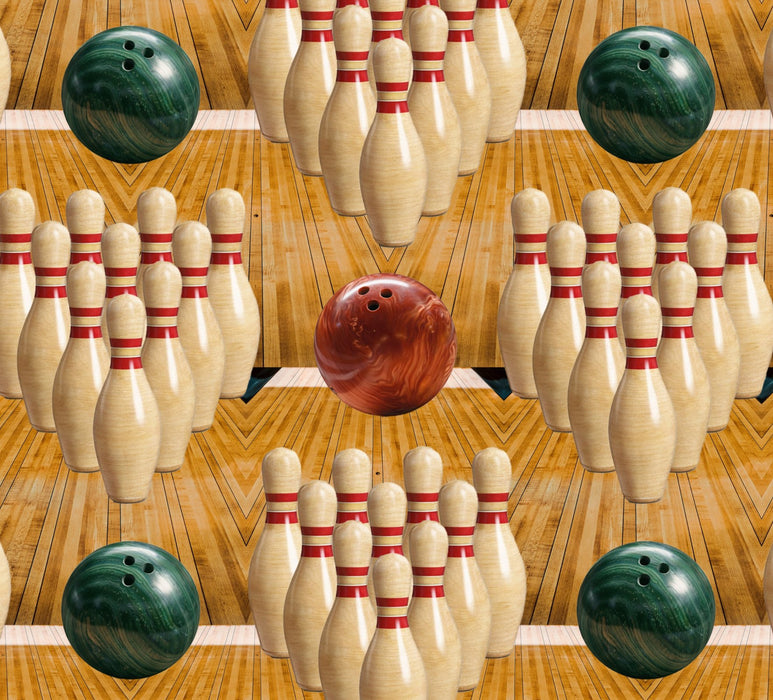 45" Wide Bowling Partner (DX-9261-6C1 Multi), 100% Cotton Sold By The Yard