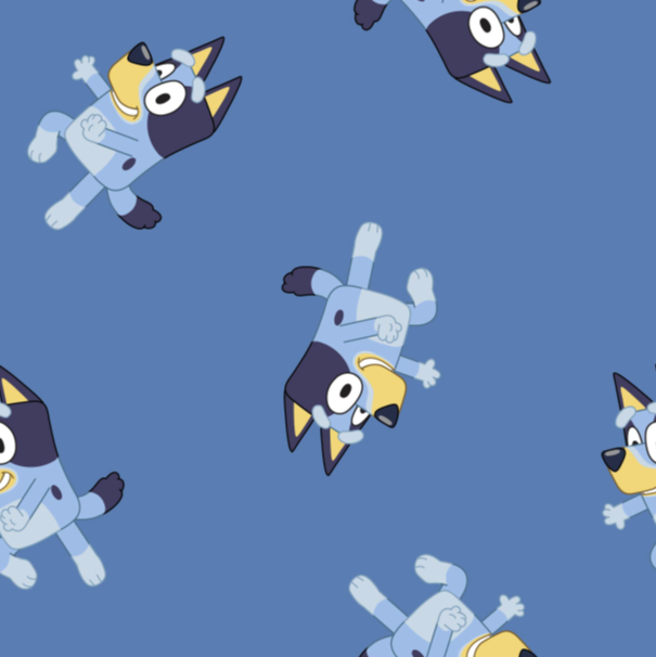 60" Wide Bluey Classic Fleece (79886-A62028) 100% Polyester