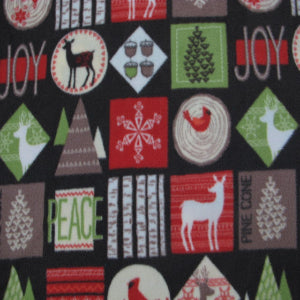 60" Wide Fleece Woodland Wishes 27190201A 100% Polyester Sold By The Yard