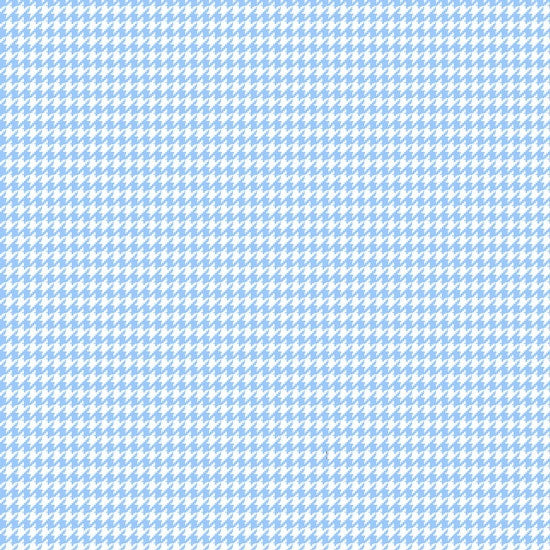 45" Wide Baby Blue Houndstooth (CMFY-0014-1 BABY BLUE) Flannel 100% Cotton, Fabric Sold By The Yard