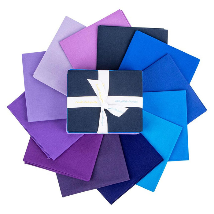 Confetti Cotton Sapphire Dusk Fat Quarter Bundle