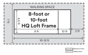 Handi Quilter Moxie with 8' Loft Frame QM09301-0105