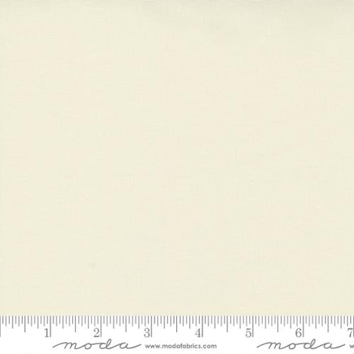 45" Moda Bella Solid 100% Cotton Snow 9900 11