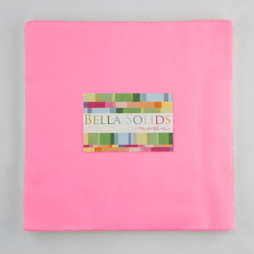 Bella Solids Junior Layer Cake (9900JLC 27) Moda, 100% Cotton Sold By The Package