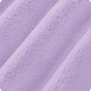 60" Wide Shannon Fabrics Luxe Cuddle Seal (Lavender)