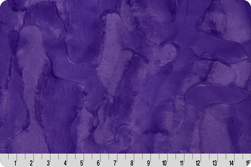 60" Wide Shannon Fabrics Luxe Cuddle Hide (Viola)
