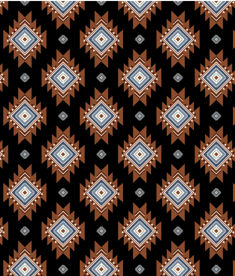 44" Wide Shannon Fabrics "Echoes of The Range" Running Wild Black Quilting Cuddle