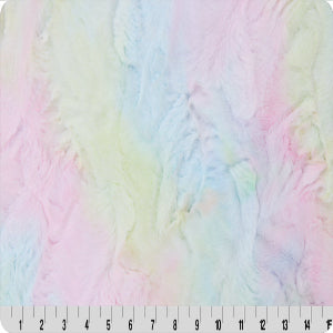 60" Wide Shannon Fabrics Luxe Cuddle Sorbet Pastel 100% Polyester Sold by The Yard