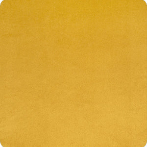 60" Wide Shannon Fabrics C3 Solid Cuddle Golden 100% Polyester Sold by The Yard