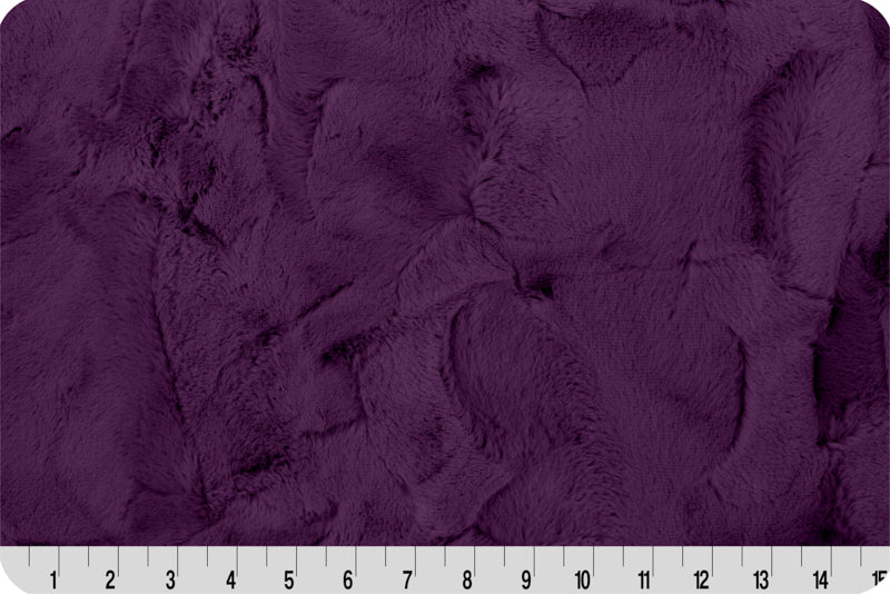 80" Wide Shannon Fabrics Luxe Cuddle Mirage Loganberry 100% Polyester, Sold By The Yard