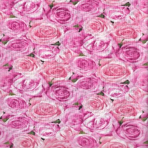45" Wide Garden Party Roses 100% Cotton