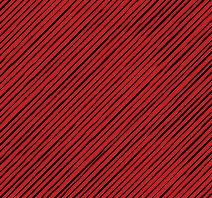 45" Wide Loralie Designs Quirky Bias Stripe Red/Black