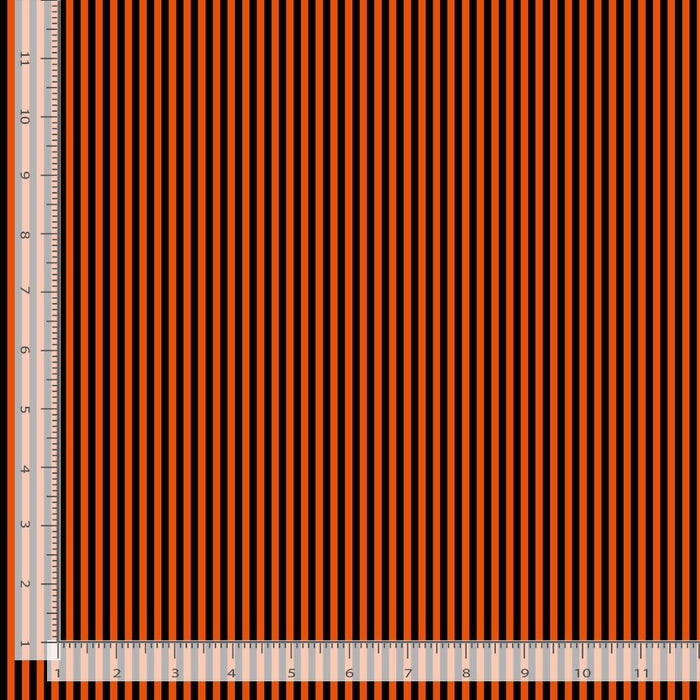 45" Wide 1/8 " Stripe Pumpkin 100% Cotton (C8109-Pumpkin), Sold By The Yard