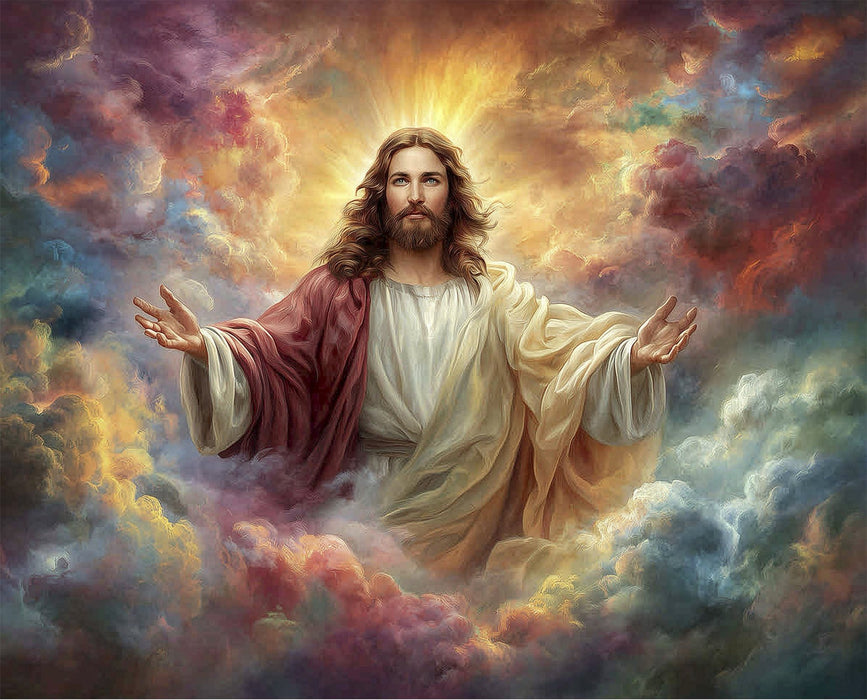 36" X 45" Heavenly Panel 100% Cotton Sold By The Panel (AL-7376-6C-1)