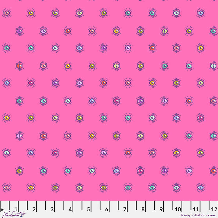45" Wide Tula Pink Visionary-Sugarplum (PWTP287.SUGARPLUM) 100% Cotton, Sold By The Yard