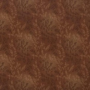 108" Cheater Quilt Backing Tonal Vineyard Rust Brown. Fabric is Sold by The Yard and Cut to Order.