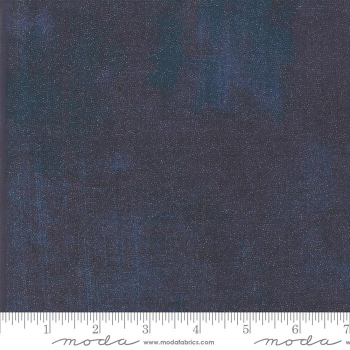 45" Wide Moda Fabrics Grunge Glitter Peacoat (30150/353GL)