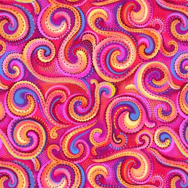 108" Wide Whirlwind Tutti Frutti (8021-25)