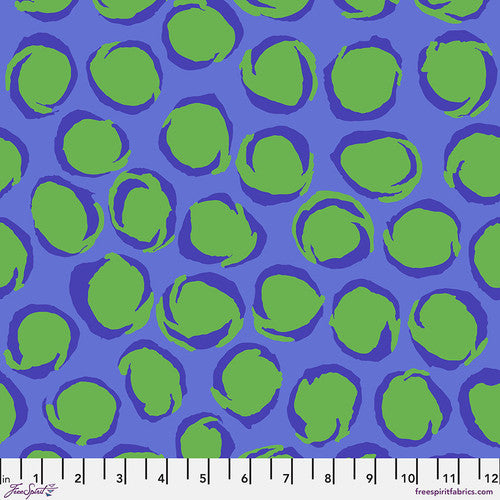 45" Wide Kaffe Fassett Twist- Blue (PWBM102.BLUE) 100% Cotton