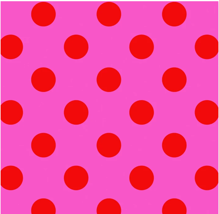45" Wide Pom Pom Pink Tula TWTP118-Peony 100% Cotton Sold By The Yard