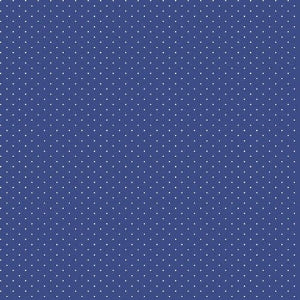 45" Wide Aunt Grace Goes Bold R351778D Blue Pin Dot 100% Cotton Sold By The Yard