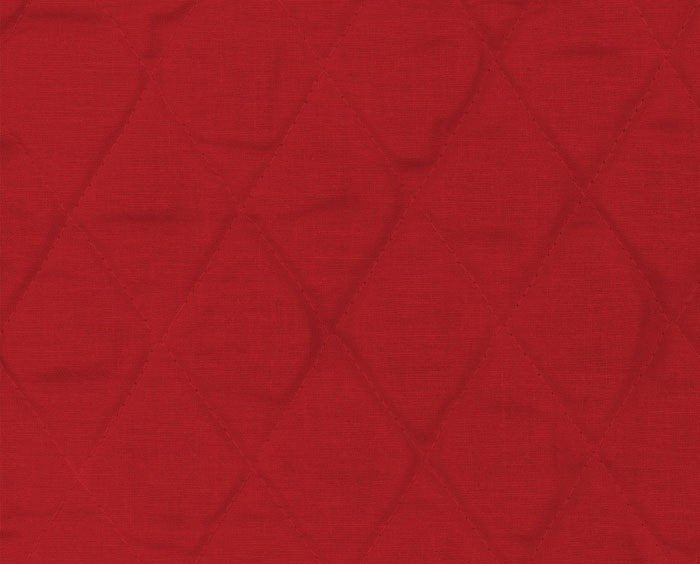42" Wide Single Faced Quilted Red Fabric (262-2002), Sold By The Yard