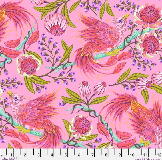 45" Wide Tula Pink Hot Wings-Wildorchid (PWTP281.WILDORCHID) 100% Cotton, Sold By The Yard