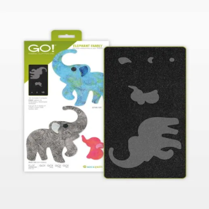 Accuquilt GO! Elephant Family (55674)